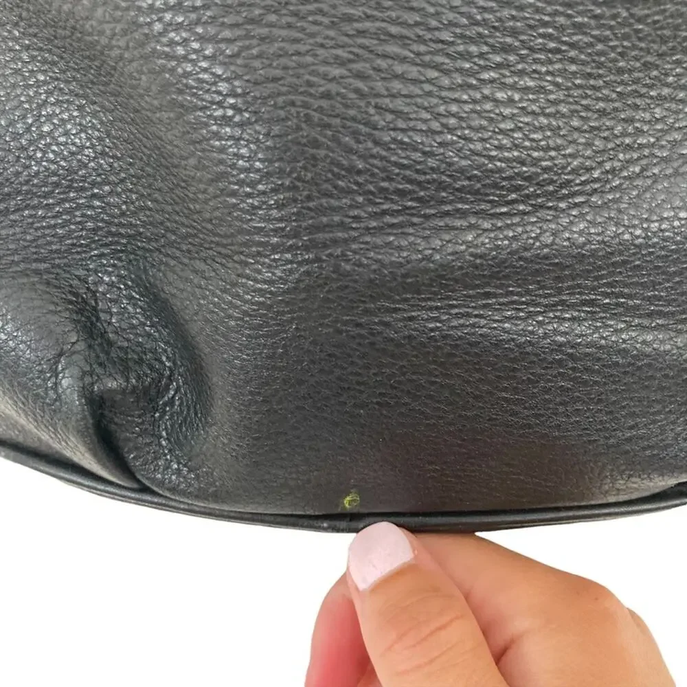 Michael Kors Black Leather Shoulder Bag